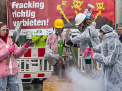Fracking-Protest - Foto: Jrg Farys / BUND