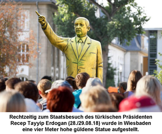 Statue fr Erdogan - Collage: Samy - Creative-Commons-Lizenz Namensnennung Nicht-Kommerziell 3.0