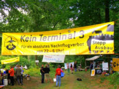 Aktions-Camp im Treburer Wald, 20.06.2014