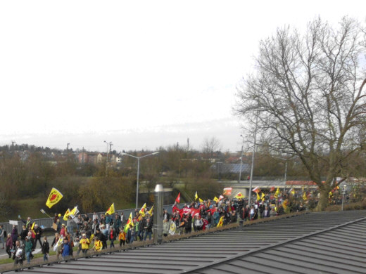 Anti-AKW-Demo in Heilbronn, 4.03.2017  - Foto: Klaus Schramm - Creative-Commons-Lizenz Namensnennung Nicht-Kommerziell 3.0