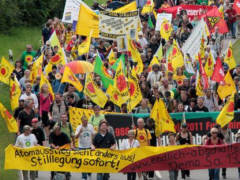 Demo am AKW Neckarwestheim, 13.08.2011