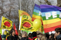 Demo am AKW Neckarwestheim, 21.03.10