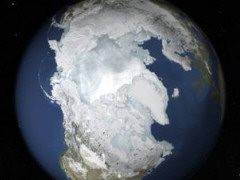 Arktis-Eis am 25. Februar 2015 - Foto: NASA's Goddard Space Flight Center