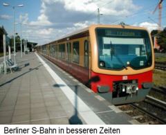 Berliner S-Bahn in besseren Zeiten
