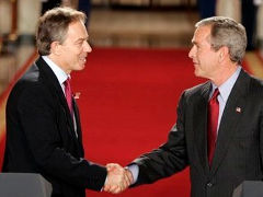 Blair and Bush - Foto: U.S. federal government - public domain