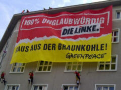 Greenpeace-Protest am  26.05.14 - Foto: Greenpeace