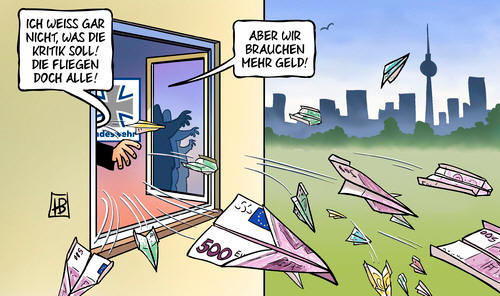 Die Bundeswehr, das Geld und das Fenster