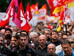 Demos in Frankreich gegen Sozialabbau, 9.09.2013