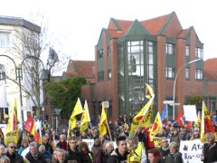 Demo in Lingen, 29.10.2016 - Foto: Klaus Schramm - 
Creative-Commons-Lizenz Nicht-Kommerziell 3.0