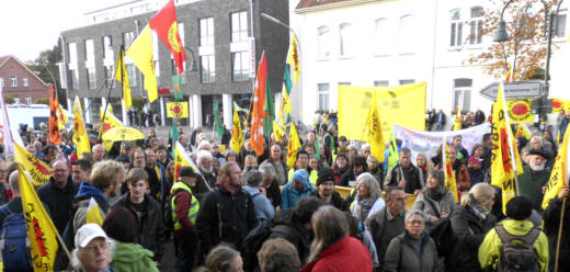 Demo in Lingen, 29.10.2016 - Foto: Klaus Schramm - Creative-Commons-Lizenz Nicht-Kommerziell 3.0