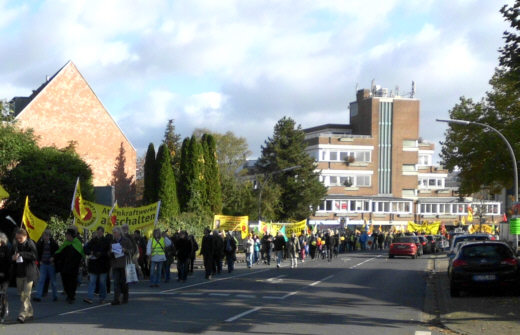 Demo in Lingen, 29.10.2016 - Foto: Klaus Schramm - Creative-Commons-Lizenz Nicht-Kommerziell 3.0