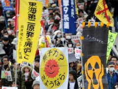 Demo in Tokio gegen Neustart der Atomenergie