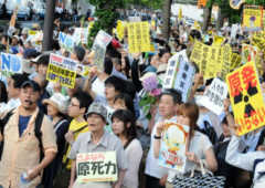 Demo in Tokio gegen Neustart der Atomenergie, 29.06.2012