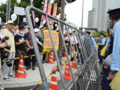 Demo in Tokio gegen Neustart der Atomenergie, 13.07.2012