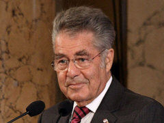 Österreichs Bundespräsident Heinz Fischer