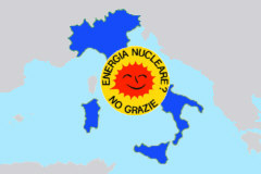 Italia - Energia nucleare? No Gracie