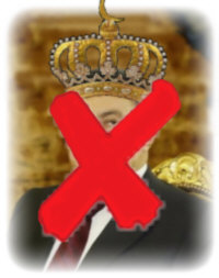 King Mubarak of Egypt