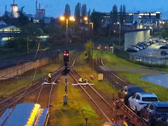 Blockade Mercedes-Werk Bremen - Foto: Disrupt - Creative-Commons-Lizenz Namensnennung Nicht-Kommerziell 3.0