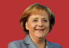 Merkels Freude