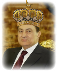 King Mubarak of Egypt