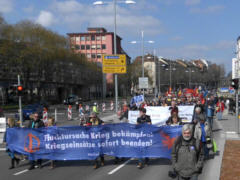 Ostermarsch in Stuttgart, 26.03.2016, Foto:  Klaus Schramm - Creative-Commons-Lizenz Nicht-Kommerziell 3.0