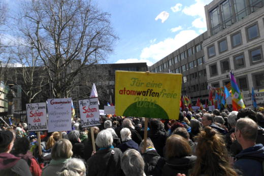 Ostermarsch Baden-Wrttemberg, 31.03.2018 - Foto: Klaus Schramm - Creative-Commons-Lizenz Namensnennung Nicht-Kommerziell 3.0