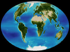 Ozeane der Welt - Foto: NASA