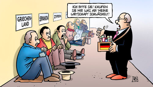 schwächelt...