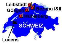 Atomkraftwerke in der Schweiz