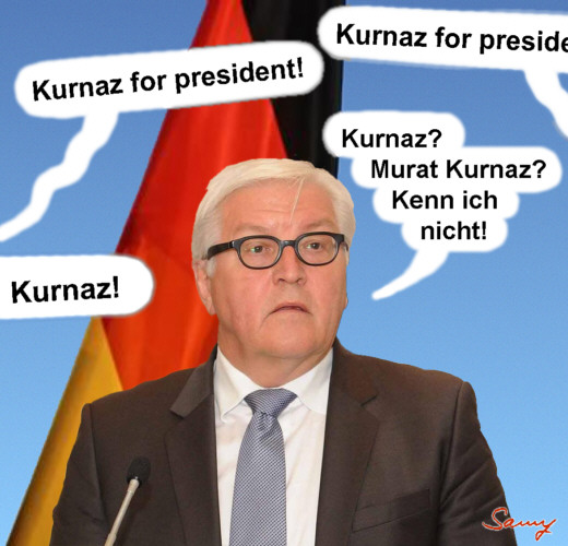 Steinmeier oder Kurnaz? - Grafik: Samy - Creative-Commons-Lizenz Nicht-Kommerziell 3.0