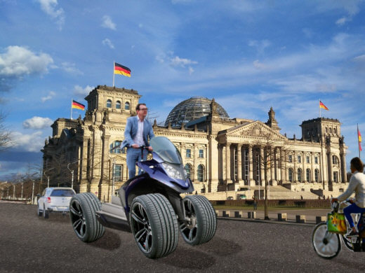 SUV-e-Scooter - Grafik: Samy - Creative-Commons-Lizenz Namensnennung Nicht-Kommerziell 3.0