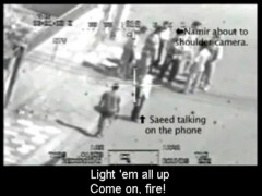 Standbild aus dem wikileaks-Video, Irak 12. Juli 2007